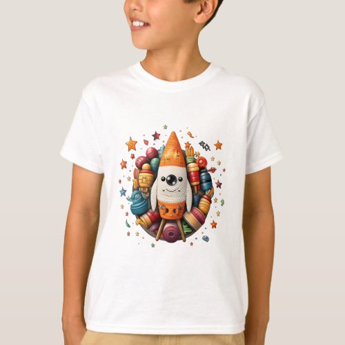 Cute Rocket T_Shirt