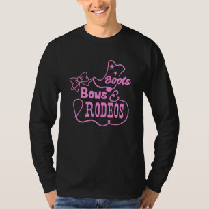Cute Rodeo Princess Cowgirl Girls Western T-Shirt