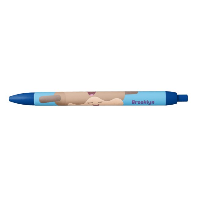 Cute rolling pin and dough pastry baking cartoon pen (Front)
