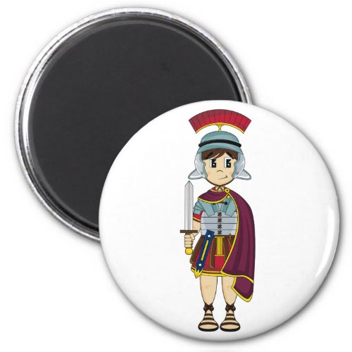 Cute Roman Soldier Magnet