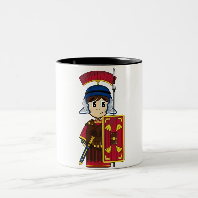 Cute Roman Soldier Mug (Center)
