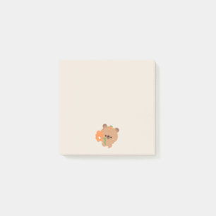 Cute Romantic Capybara Post-it Notes