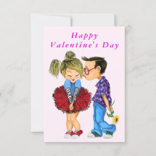 Cute Romantic Couple Valentine's Day Cards
