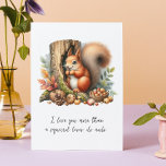Cute Romantic Funny Quote Watercolor Valentine Day Card<br><div class="desc">A cute and funny Valentine's Day card. If you like this design on other items,  please inbox us. We will list them for you. Do check out our other themed stores.</div>