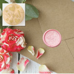 Cute Romantic Hearts Calligraphy Love Wedding Wax Seal Stamp<br><div class="desc">Romantic wedding wax seal stamp with love in a calligraphy script surrounded by cute little hearts.</div>