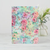 Cute romantic roses floral paint watercolors (Standing Front)