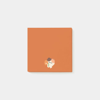 Cute Romantic Tortie Cat Post-it Notes