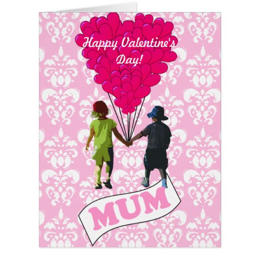 Cute romantic  valentines cards (Front)