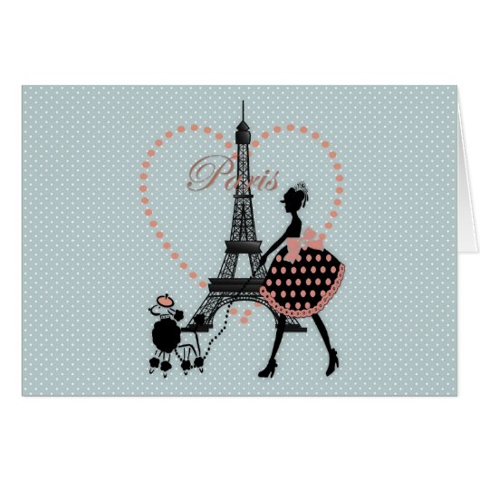 Cute romantic vintage girl silhouette walking (Front Horizontal)