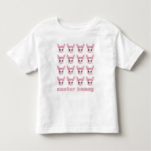 Cute Rose Easter Bunny Gift Baby Girl T-shirt
