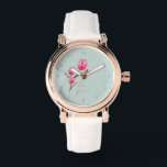 Cute Rose Floral personalised eWatch Watch<br><div class="desc">Gift for her,  Rose Floral wrist watch</div>