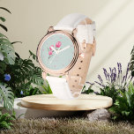 Cute Rose Floral personalised eWatch Watch<br><div class="desc">Gift for her, Rose Floral wrist watch</div>