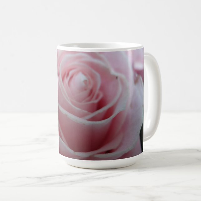 Cute Rose Flower Coffee Mug (Front Right)