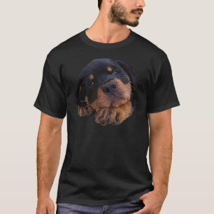 Cute Rottweiler Puppy 43 T-Shirt