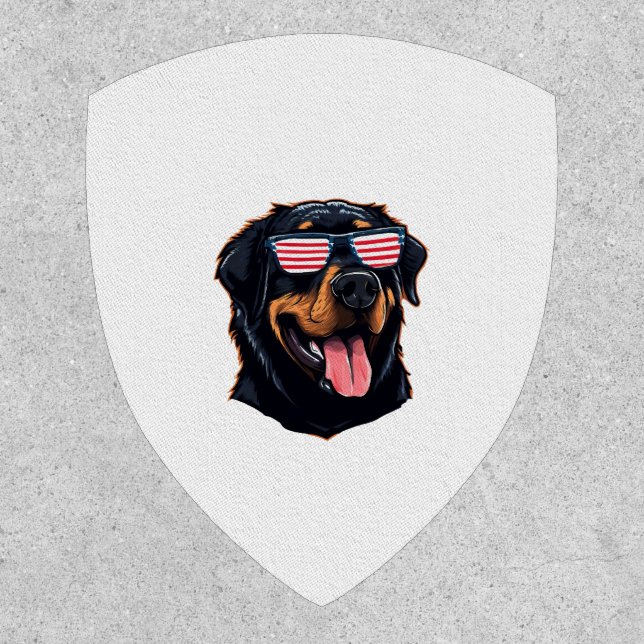 Cute Rottweiler Puppy Patch (Front)