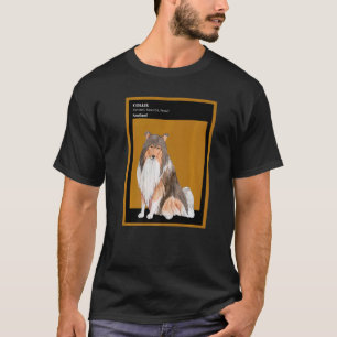 Cute Rough Collie Dog  Dog  Herding Dogs T-Shirt