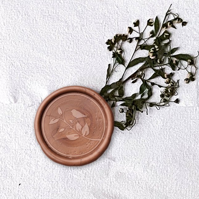 Cute Round Bird  Wax Seal Stamp (Creator Uploaded)