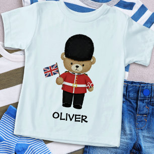 Cute Royal Guard Teddy Bear Toddler T-shirt