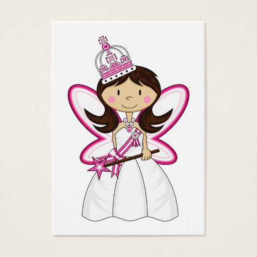 Cute Royal Princess Bookmark (Front)