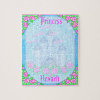 Cute Royal Princess Castle Customizable Puzzle