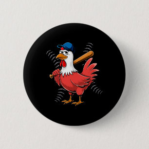 Cute Rubber Chicken Playing Sell Button