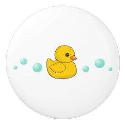 Cute Rubber Duck / duckie / ducky Ceramic Knob