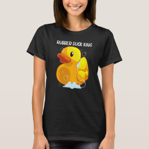 Cute Rubber Duck For Men Boys Dad Rubber Duckie T-Shirt