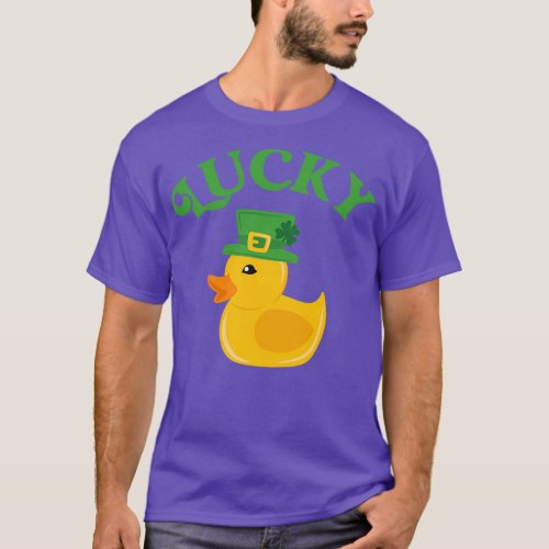 Cute Rubber Duck Lucky Ducky Duck Classic TShirt