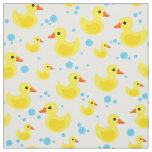 Cute rubber duck pattern fabric