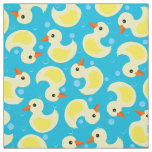 Cute rubber duck pattern fabric