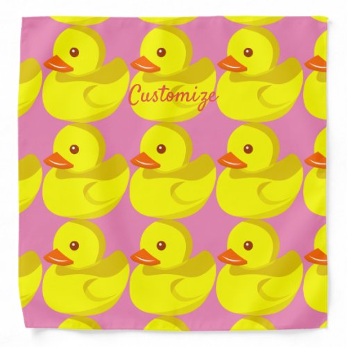 Cute Rubber Duck Thunder_Cove Bandana