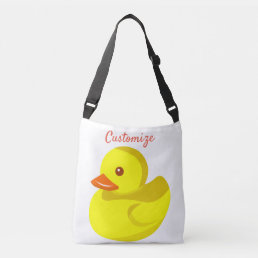 Cute Rubber Duck Thunder_Cove Crossbody Bag
