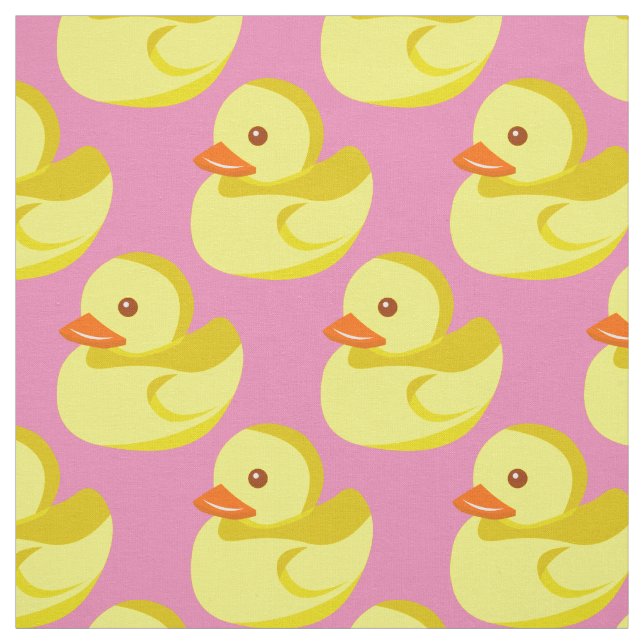 Cute Rubber Duck Thunder_Cove  Fabric (Swatch)