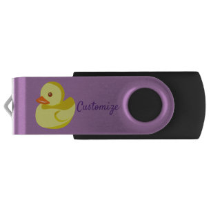 Cute Rubber Duck Thunder_Cove Flash Drive