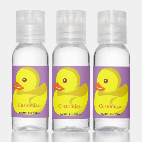Cute Rubber Duck Thunder_Cove Hand Sanitizer
