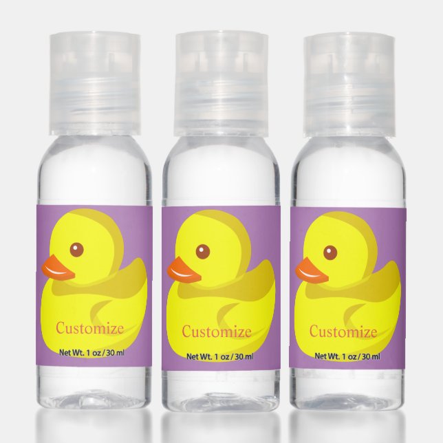 Cute Rubber Duck Thunder_Cove Hand Sanitizer (Set)