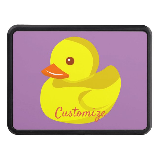 Cute Rubber Duck Thunder_Cove Hitch Cover (Front)