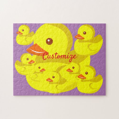 Cute Rubber Duck Thunder_Cove Jigsaw Puzzle