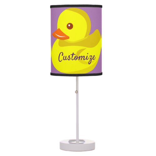 Cute Rubber Duck Thunder_Cove Table Lamp