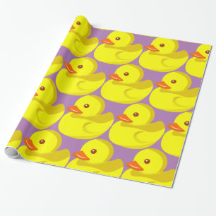 Cute Rubber Duck Thunder_Cove Wrapping Paper