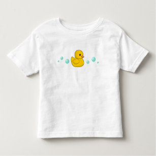 Cute Rubber Duck - Yellow Ducky - Kawaii Duckie Toddler T-shirt
