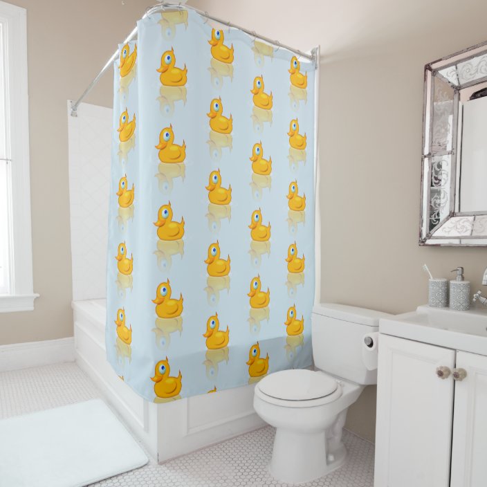 duck shower curtain