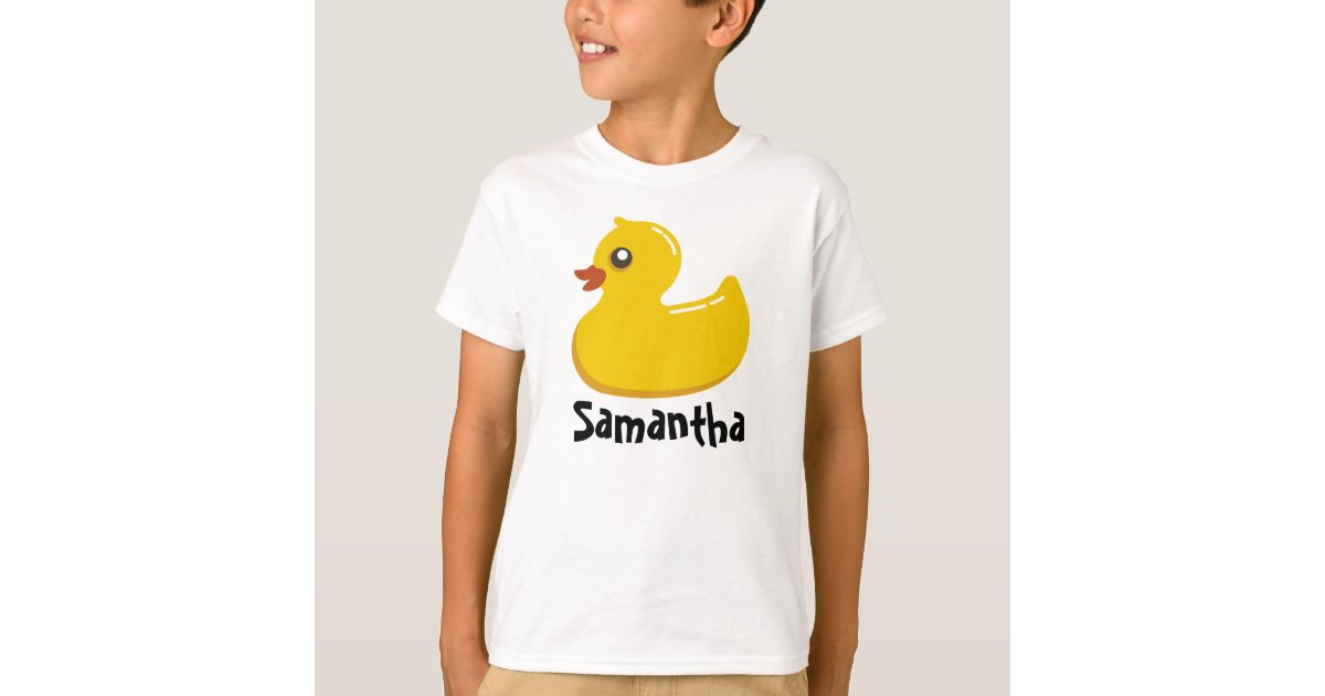 Birthday Family Shirts Rubber Duckies Bath Duck Birthday Boy T-shirt Family  Shirts Bath Duck Shirts Ducks Personalized Matching Custom