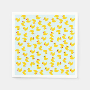 Cute Rubber Ducky Paper Napkins