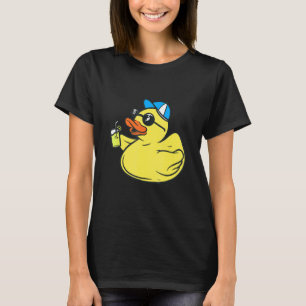 Cute Rubber Ducky Sunglasses - Summer Party Duck T T-Shirt