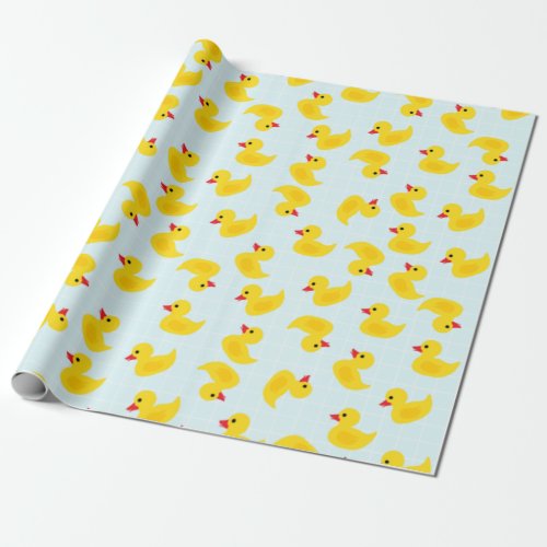 Cute Rubber Ducky Wrapping Paper
