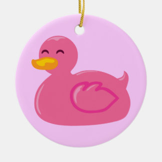 Cute Rubberducky Ceramic Ornament