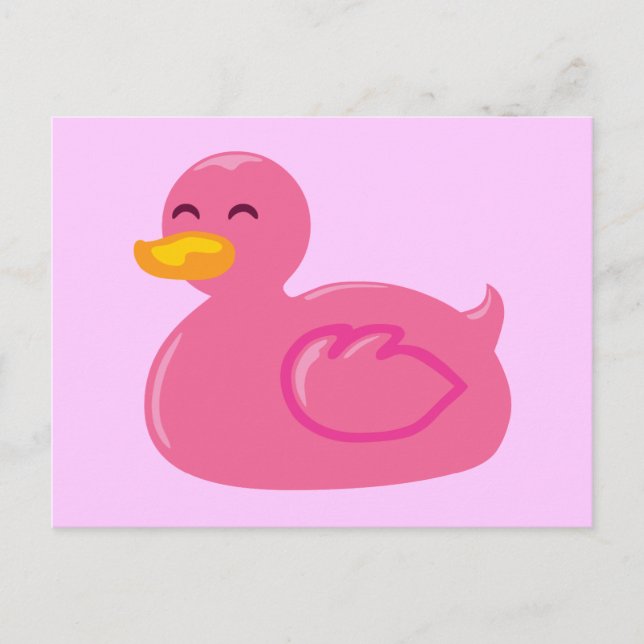 Cute Rubberducky Postcard (Front)