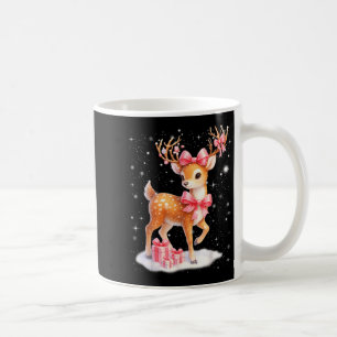Cute Rudolph Nk Coquette Pajamas Christmas Xmas Gi Coffee Mug