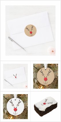 Cute Rudolph Reindeer